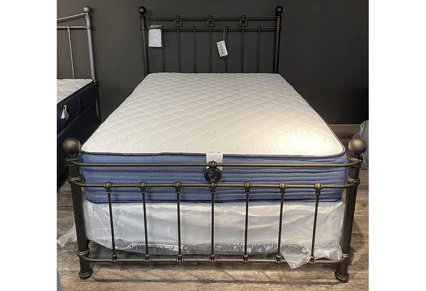 Iron Beds Queen Latif Iron Bed by Wesley Allen at Esprit Decor Home Furnishings